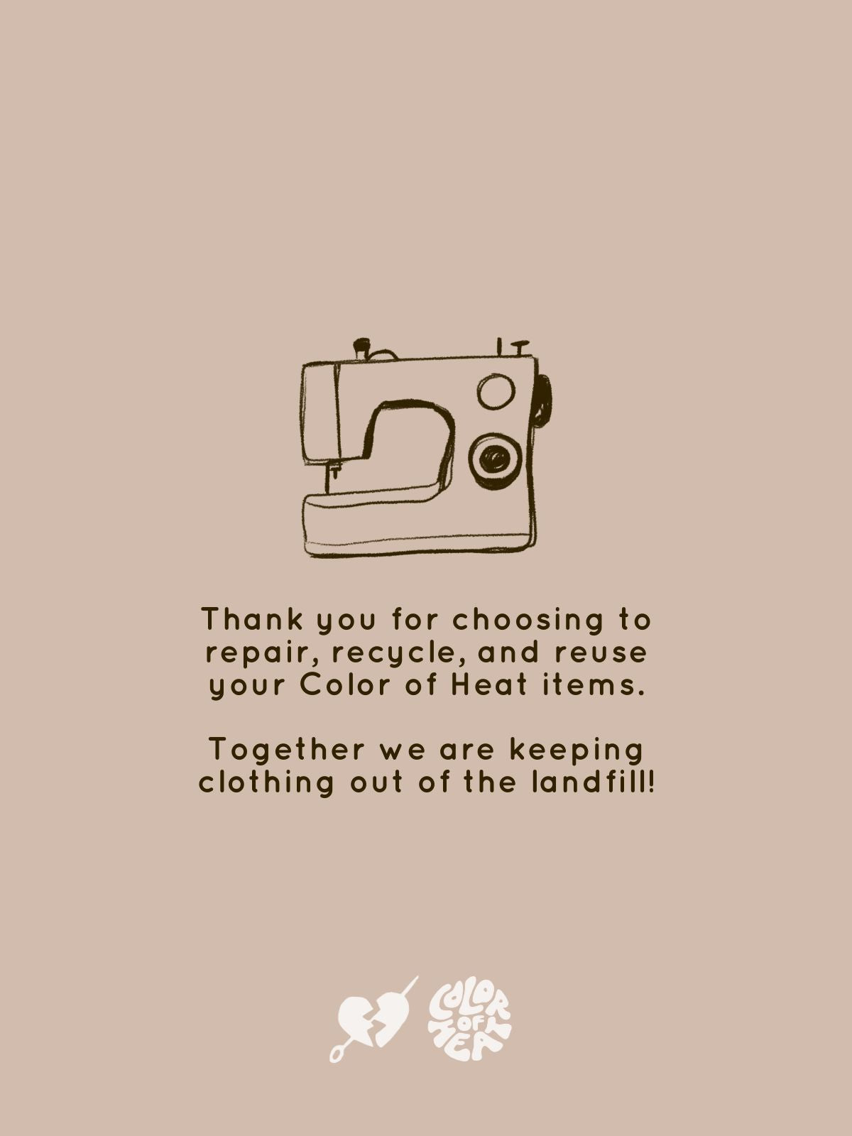 Mending & Repair Service (In Warranty)