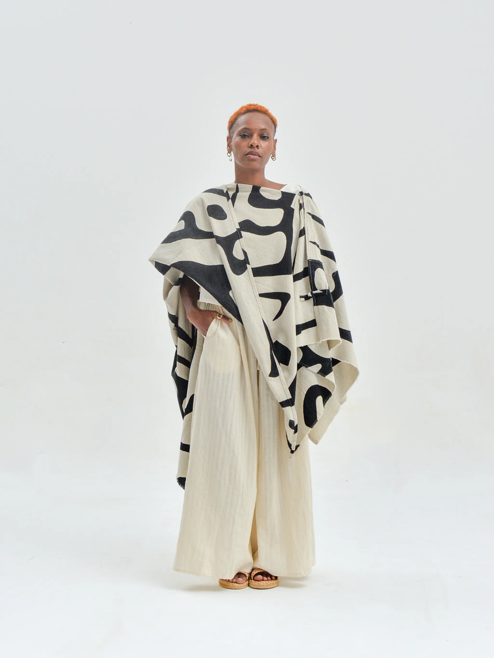 Wearable Throw - Batik