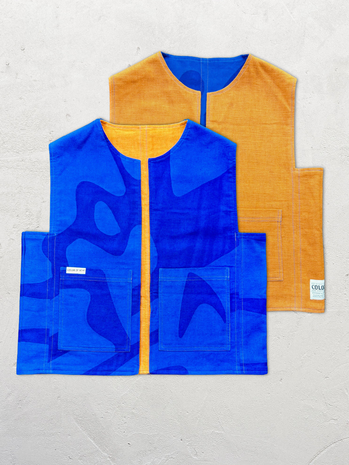 Reversible Vest - Batik