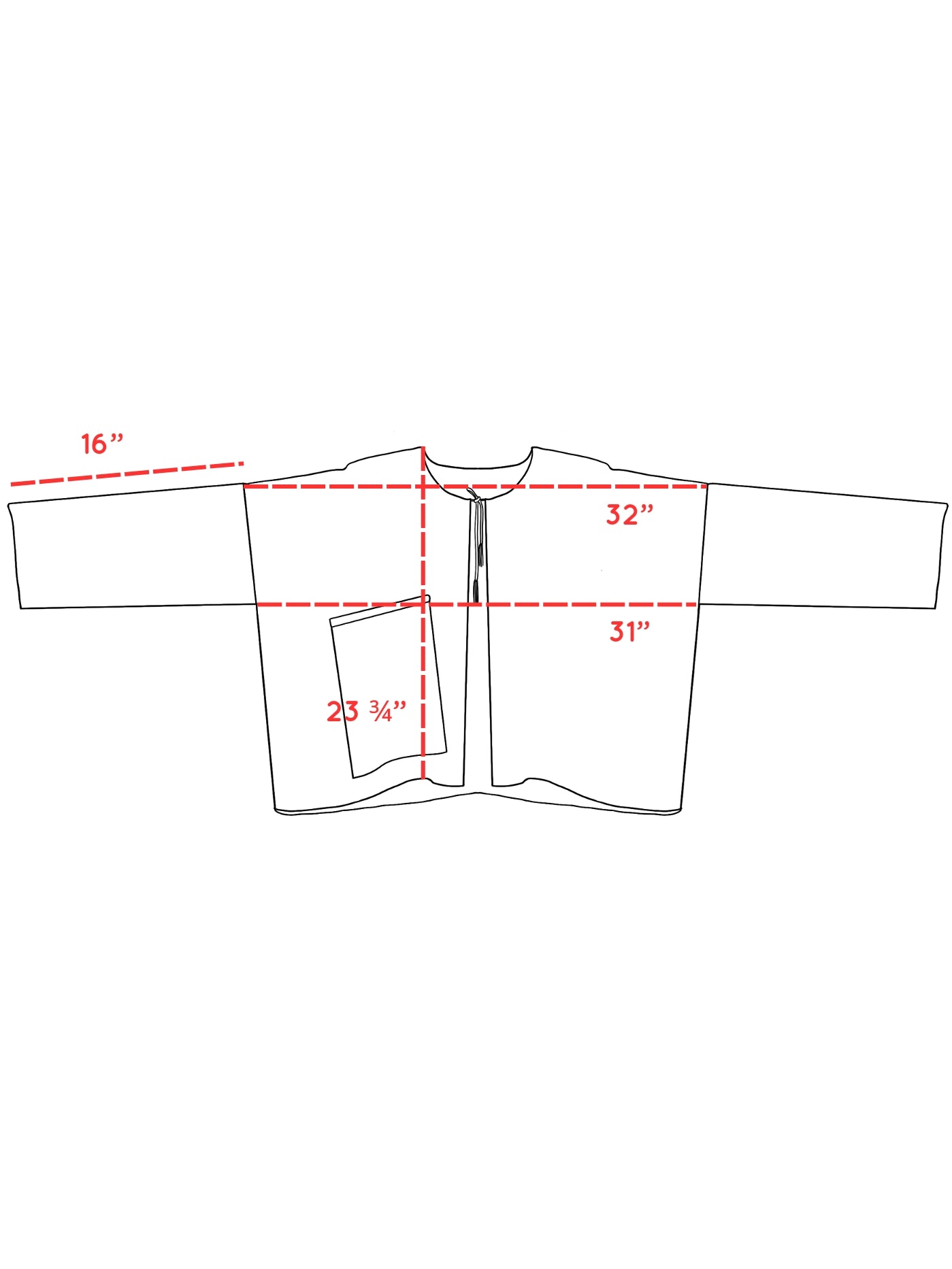 Clay Jacket - Handwoven