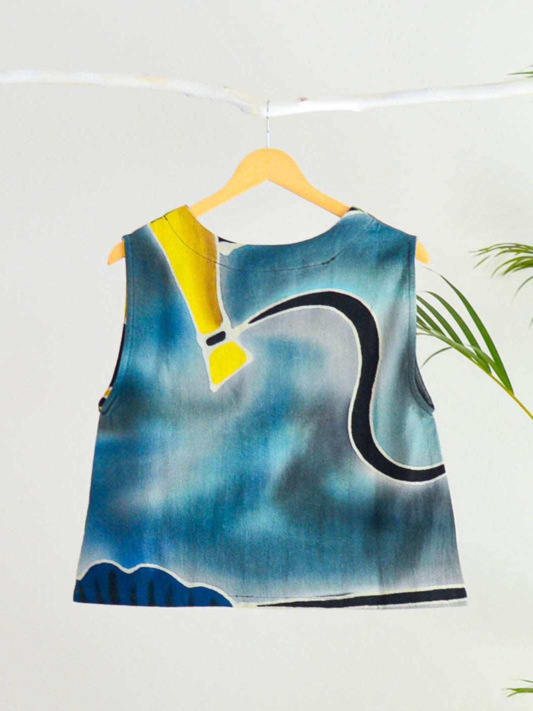 Scoop Neck Top - Batik