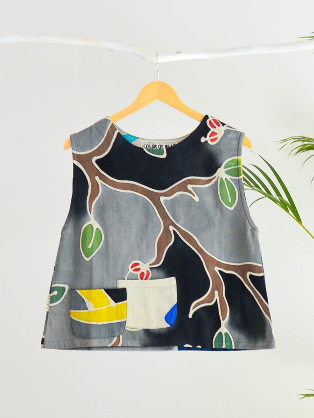 Scoop Neck Top - Batik