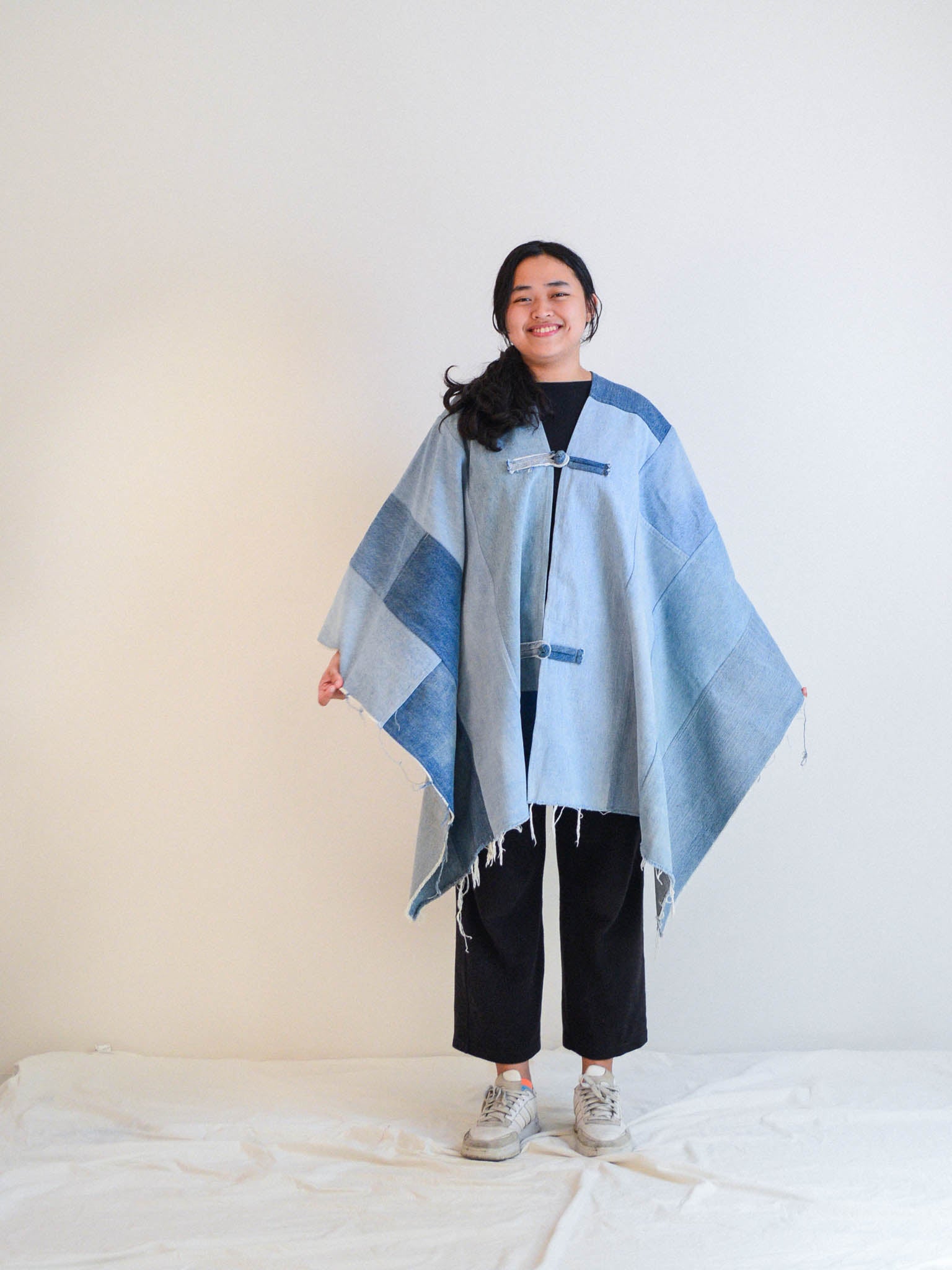 Wearable Throw - Reclaimed Denim