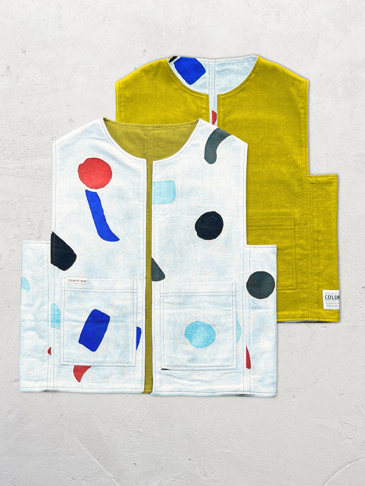 Reversible Vest - Batik