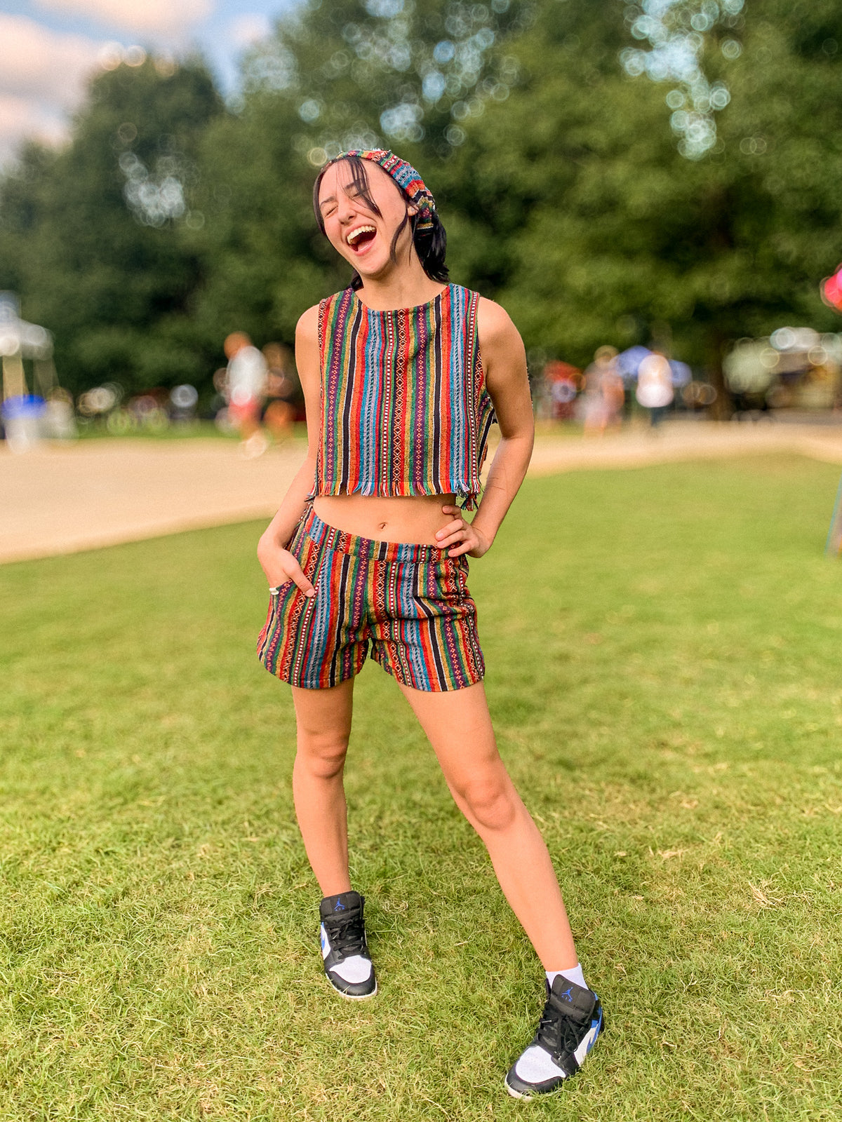 Shorts - Festival Fabric