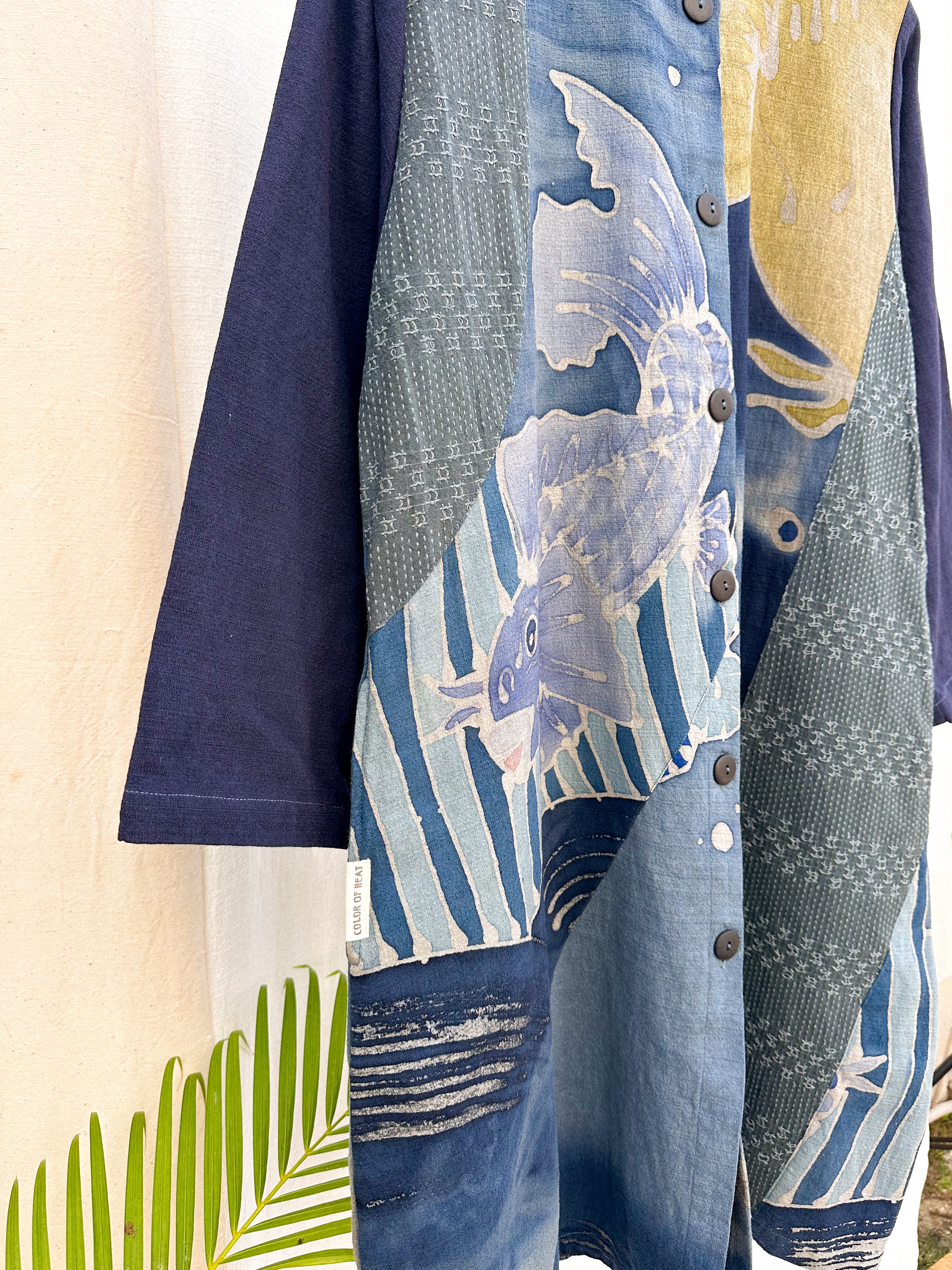 1 of 1 Patchwork Jacket - Batik