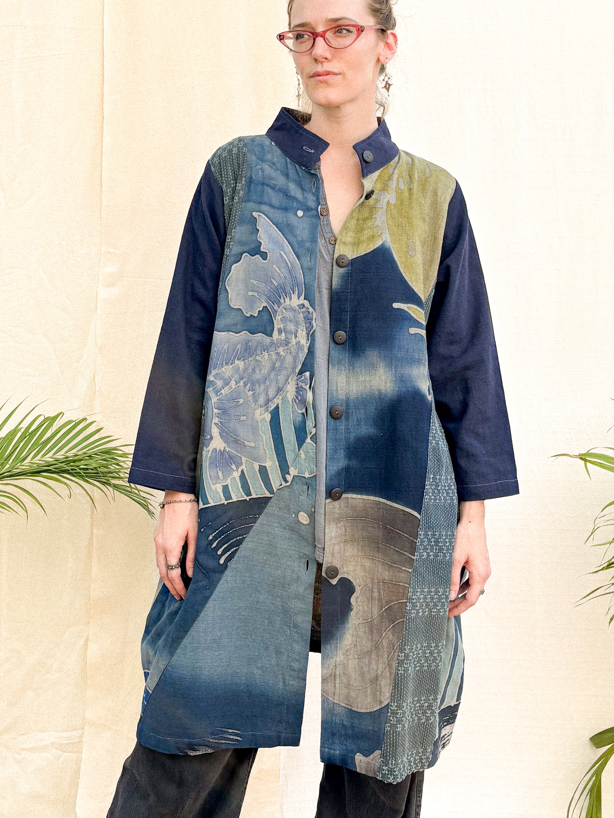 1 of 1 Patchwork Jacket - Batik